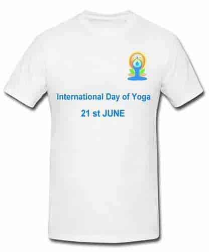 yoga day t-shirts