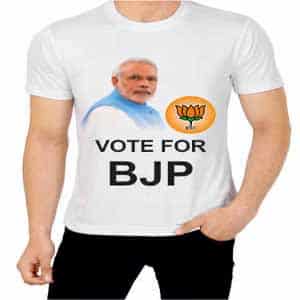 bjp election t shirts